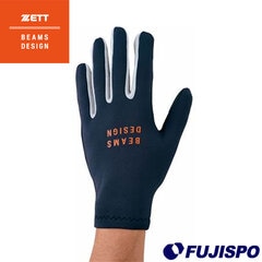 野球 ゼット BEAMS DESIGN トレーニング手袋 ZETT 手袋 冬 防寒 バッテ バッティング トレーニング (BG286BD)