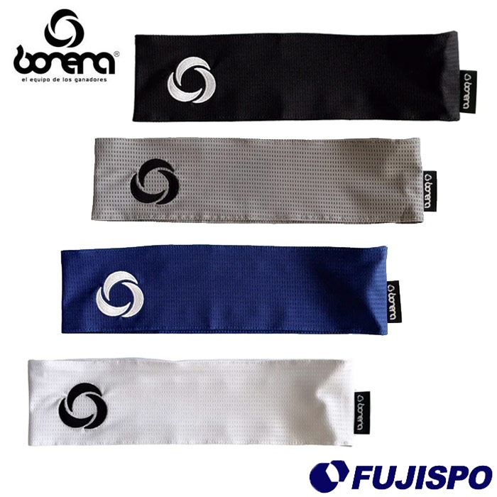 ボネーラ ヘアバンド bonera サッカー フットサル  ヘッドバンド 髪留め 汗止め 滑り止め付き スポーツ トレーニング (BNR-G258)