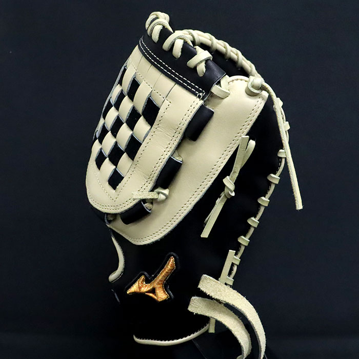 中古品　ミズノプロ　軟式　ファーストミット　右投げ用 野球,グラブ・ミット,軟式,一塁手用の野球 ミズノ WILLDRIVE