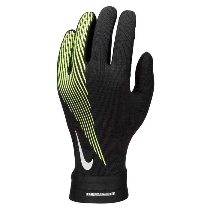 ナイキ ジュニア アカデミー Therma-FIT サッカーグローブ NIKE 手袋 フィールドグローブ 滑り止め 防寒 保温 スポーツ トレーニング Jr キッズ 子供 (HF0547-010)