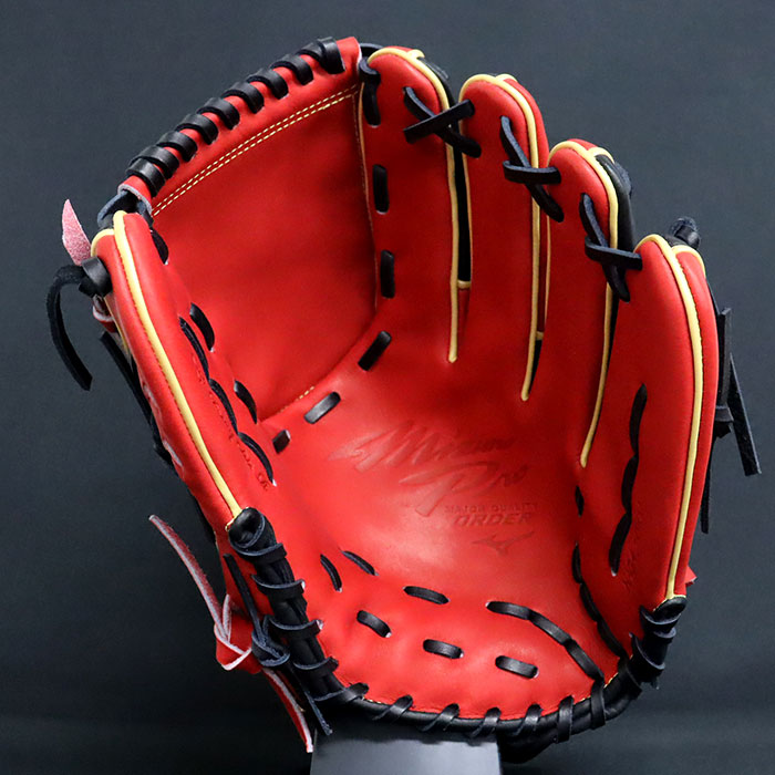 ミズノ グローブ オーダー 左 野球 ミズノ 軟式グローブ ミズノプロ オーダーグラブ 前田健太型