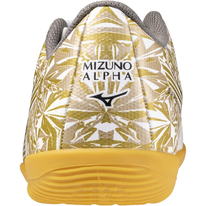 ミズノ アルファ SELECT Jr IN Prism Gold mizuno フットサル シューズ