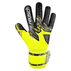 ロイシュ アトラクト インフィニティ NC reusch サッカー キーパーグローブ キーパー手袋 ゴールキーパー GK セイフティイエロー×シルバー×ブラック (5560725-2025)