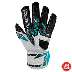 ロイシュ アトラクト シルバー ジュニア reusch サッカー キーパーグローブ キーパー手袋 ゴールキーパー GK Jr キッズ 子供 ホワイト×シルバー×ブラック (5562215-1125)