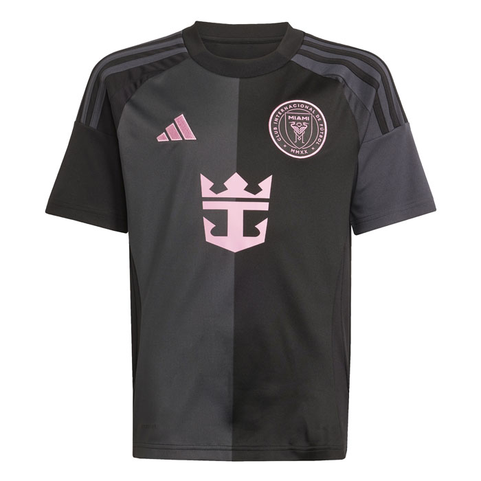 アディダス adidas キッズ インテルマイアミ アウェイレプリカ ユニフォーム adidas レプリカユニフォーム ジュニア メッシ 半袖 シャツ (KQJ01-JI6820)