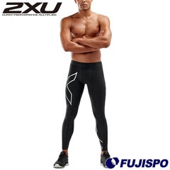 メンズ 2XU コンプレッションタイツ ロング タイツ スパッツ トレーニング スポーツ 軽量 吸汗速乾 (MA3849B)