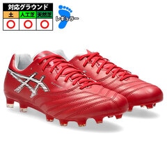 【特価】アシックス DS LIGHT X-FLY PRO 3 asics サッカースパイク 天然芝 人工芝 土 Classic Red/White (1101A072-600)