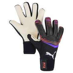 プーマ フューチャー プロ HYBRID PUMA サッカー キーパーグローブ キーパー手袋 ゴールキーパー GK PUMA Black-Glowing Red-Purple Glimmer (042065-01)