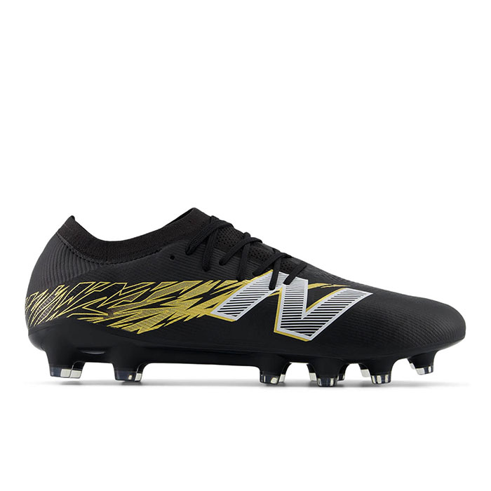 【特価】ニューバランス FURON ELITE HG V5 NewBalance サッカースパイク 天然芝 人工芝 土 BLACK フューロン (SF1HBG82E)