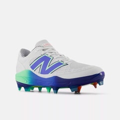 野球 ニューバランス ポイントスパイク New Balance 野球シューズ スパイク 大谷翔平 限定 White with Electric Jade and Bright Lapis (PL3000I72E)