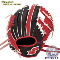 野球 エスエスケイ 軟式グローブ プロエッジ オーダーグラブ 345型 SSK 内野 グラブ グローブ 右投げ (PE2503X903610C204210)