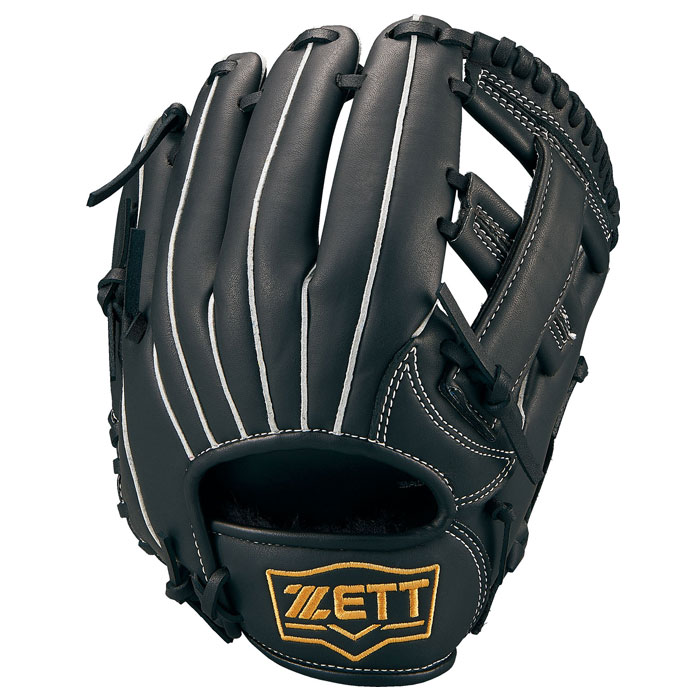 ZETT 黒 レザー 軟式野球グローブ 野球 ゼット 少年軟式グローブ アクロキャッチ ZETT 軟式 グローブ
