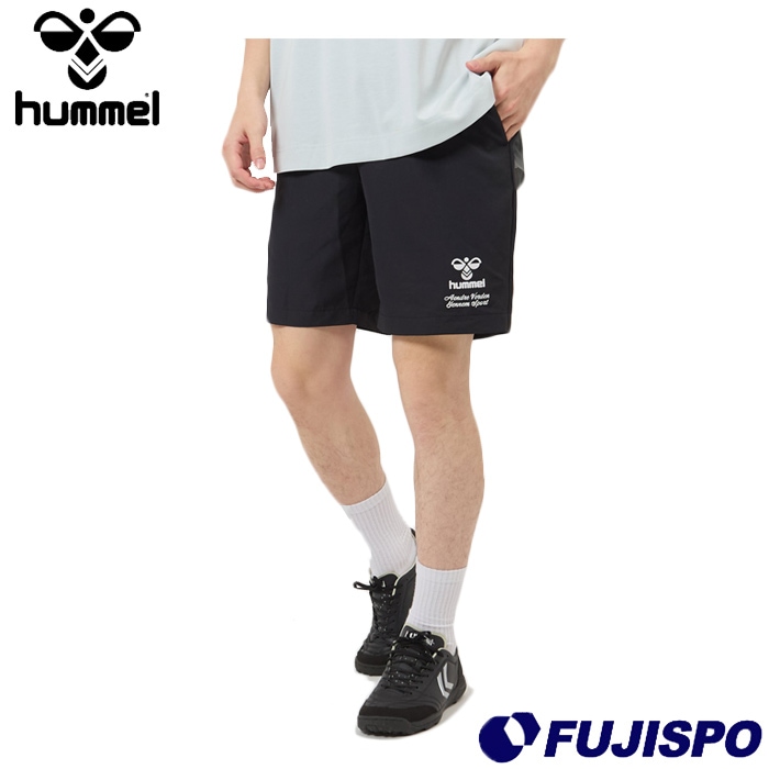 ヒュンメル ウーブンプラクティスショーツ hummel サッカー フットサル