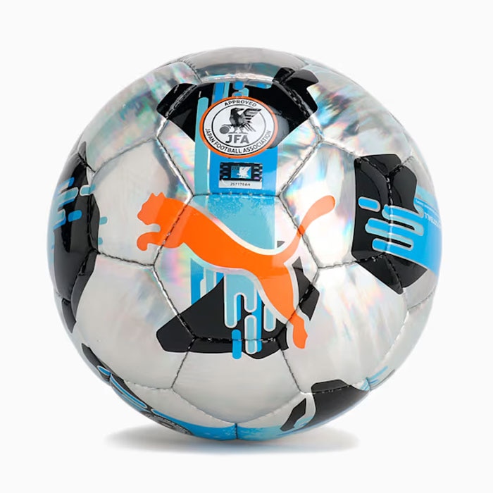 プーマ オービタ 5 HS PUMA サッカーボール 3号球 4号球 5号球 JFA検定球 Puma Silver-Multicolor (084575-04)