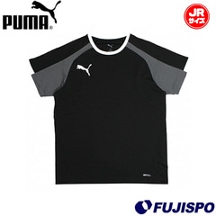 プーマ ジュニア INDIVIDUAL LIGA 半袖 シャツ PUMA サッカーフットサル プラクティスシャツ プラシャツ Tシャツトップストレーニングウェア 吸水速乾 Jr キッズ 子供 (659806-03)