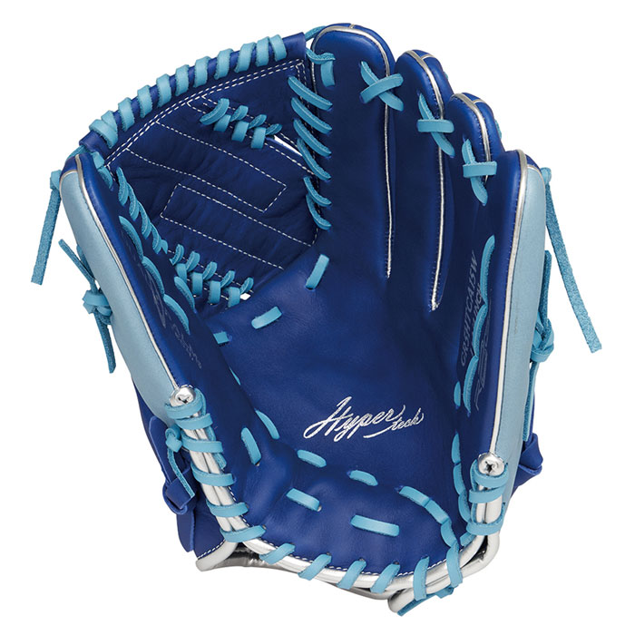 Rawlings Hyper Tech グローブ 青色 投手用グローブ 軟式 HYPER TECH COLOR SYNC [投手用] サイズ 11.75 | グラブ