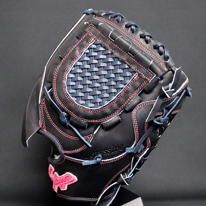 久保田 スラッガー オーダー 軟式 ピッチャー 投手用 グローブ FM5 ベースボールセレクト】スワロー限定久保田スラッガー軟式