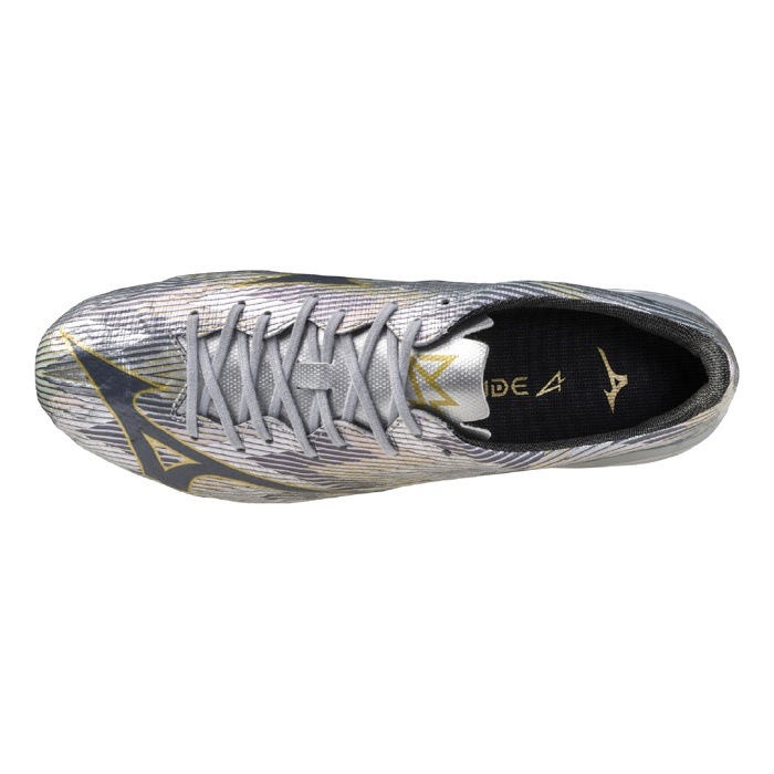 ミズノ MIZUNO α 2 PRO mizuno サッカー シルバー (P1GA256404