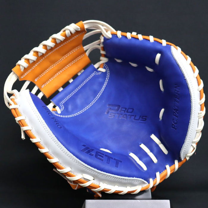 野球 ゼット 軟式キャッチャーミット プロステイタス オーダーグラブ