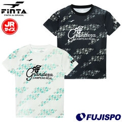 フィンタ JR GDZ プラクティスシャツ FINTA サッカーフットサル プラシャツ トレーニングウェア 半袖 ドライ ジュニア キッズ 子供 (FT4450)