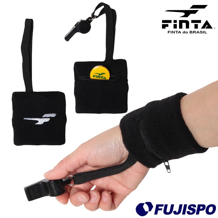 フィンタ レフェリー リストバンド FINTA サッカー フットサル レフリー アンパイア 審判用品 (FT3518)