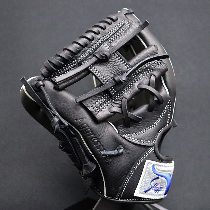 Slugger 軟式グローブ 黒/ベージュ スラッガーグローブ 軟式」の