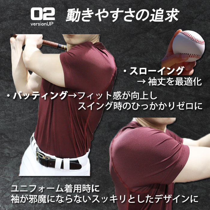 次回2026年2月入荷予定】SSK PRO BASEBALL 半袖メッシュインナー SSK
