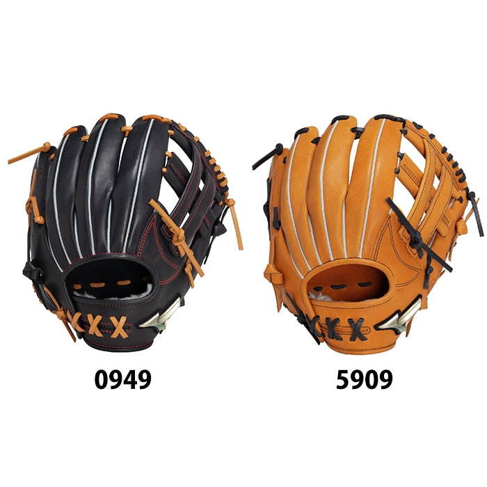 希少 美品 軟式グローブ内野手用 ミズノ（MIZUNO）（メンズ）軟式用グラブ 捕手用 野球一般
