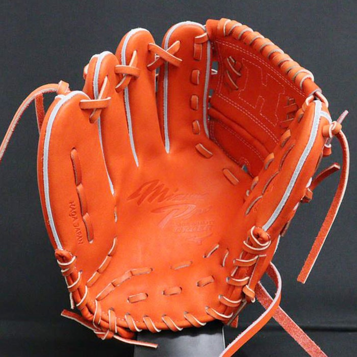 Mizuno Pro 硬式グローブ オレンジ 伊藤クラフトマングローブ Mizuno