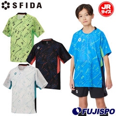 スフィーダ ジュニア Teampress プラクティスシャツ S/S SFIDA サッカー フットサル プラシャツ 半袖 トレーニングウェア 吸汗速乾 キッズ 子供 (SA-25805JR)