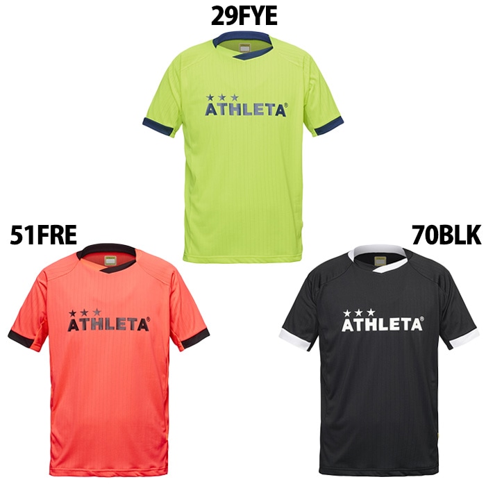 アタランタ＜選手用プラクティスTシャツ＞ M2224m アスレタ プラクティスシャツ ATHLETA サッカー フットサル プラシャツ