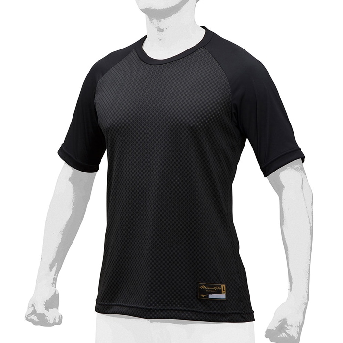 ミズノ ミズノプロ KUGEKI ローネック 半袖 アンダーシャツ mizuno