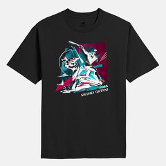 野球 ニューバランス ジュニア Tシャツ  NewBalance ウェア シャツ 大谷翔平 ドジャース 子供 (YT51728-BK)