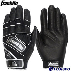 野球 フランクリン バッティンググローブ 両手 パワーストラップ クロム Franklin バッティンググラブ バッティング手袋 バッ手 打撃 打者 大学 一般 草野球 (20490)