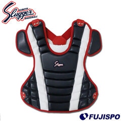 野球 久保田スラッガー ジュニア 軟式プロテクター KUBOTA Slugger キャッチャー防具 少年軟式 (NJCP-130-NV-WT-RD)