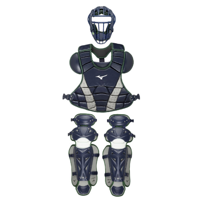 【かずコロ】Mizuno キャッチャー用具セット【学童・軟式】 MIZUNO ミズノ/キャッチャー/防具/3点セット/少年軟式用/マスク