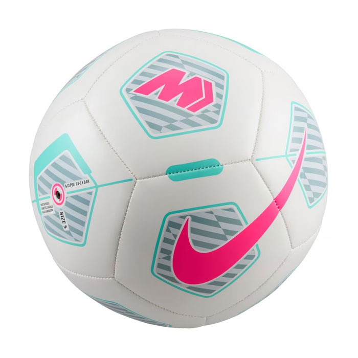 ナイキ MERC FADE FA24 NIKE サッカーボール 3号球 4号球 ホワイト×オーシャンキューブ×ピンクブラスト (FZ3036-102)