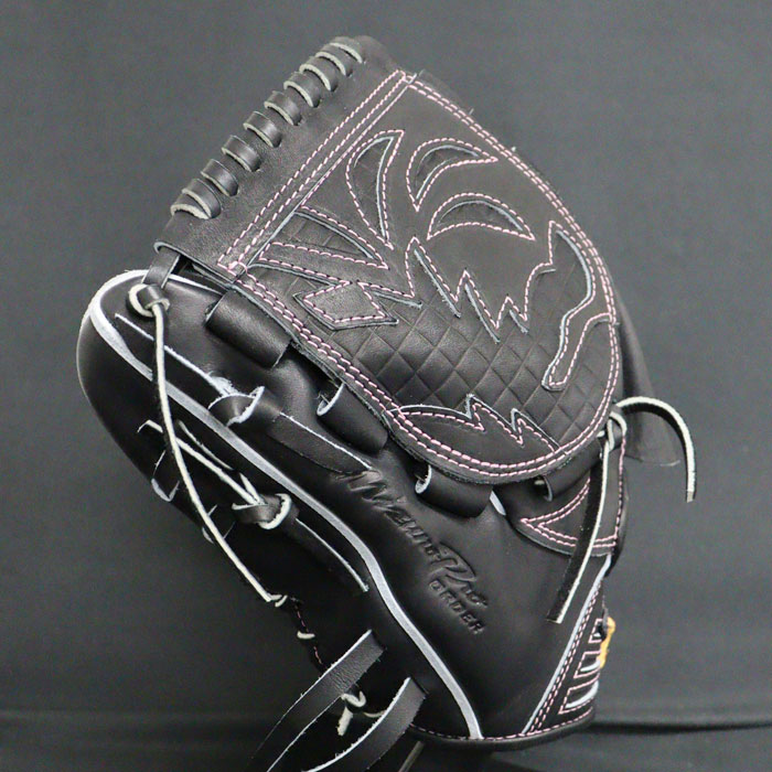ミズノプロ　硬式野球グローブ 黒 MIZUNO ミズノ 硬式グローブ ミズノプロ 野球 高校野球対応 限定