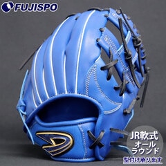 野球 Dクエスト ジュニア軟式 グローブ STEP UP GATE オールラウンド 小サイズ D-Quest グラブ 少年軟式 子供 右投げ (FJ5-26I-BLU)