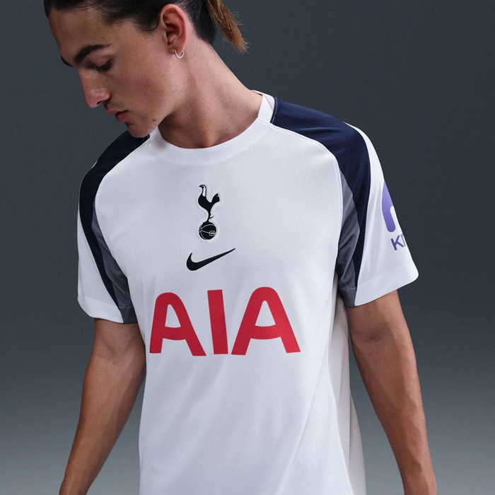ナイキ トッテナム 2025/26 スタジアム ホーム Dri-FIT サッカー レプリカ ユニフォーム NIKE 半袖 シャツ クラブチーム 大人 メンズ (HJ4598-101)