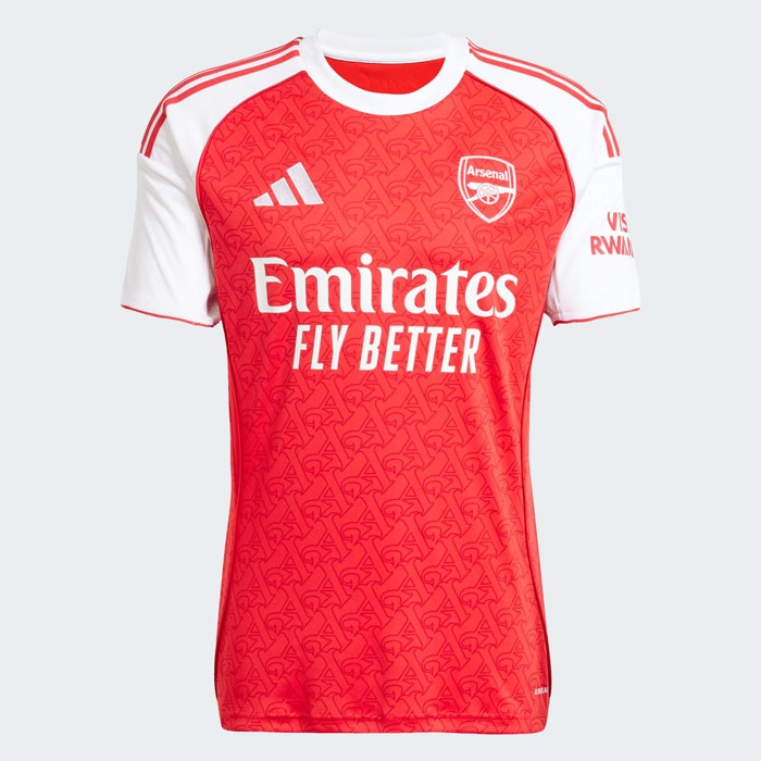アディダス アーセナル 25/26 ホームジャージー adidas サッカー レプリカ ユニフォーム シャツ 半袖 クラブチーム 大人 メンズ (KSJ38-JI9517)