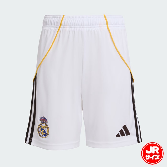 アディダス キッズ レアル・マドリード 25/26 ホームショーツ adidas サッカー レプリカ ショーツ ショートパンツ クラブチーム ジュニア 子供 (KPD71-JN8878)