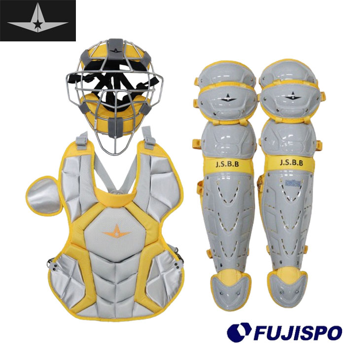 野球 オールスター 軟式防具 3点セット ALL-STAR 軟式 キャッチャー