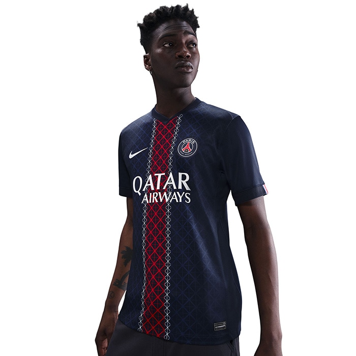 ナイキ パリ サンジェルマン PSG 2025/26 スタジアム ホーム NIKE Dri-FIT サッカー レプリカ ユニフォーム 半袖 シャツ クラブチーム 大人 メンズ (HJ4593-411)