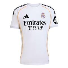 アディダス レアル・マドリード 25/26 ホーム ユニフォーム adidas サッカー レプリカ シャツ 半袖 クラブチーム 大人 メンズ (KRN60-JJ1931)