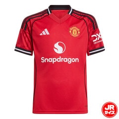 アディダス キッズ マンチェスター・ユナイテッド 25/26 ホームジャージー adidas サッカー レプリカ ユニフォーム 半袖 シャツ クラブチーム ジュニア 子供 (KRA50-JP3013)