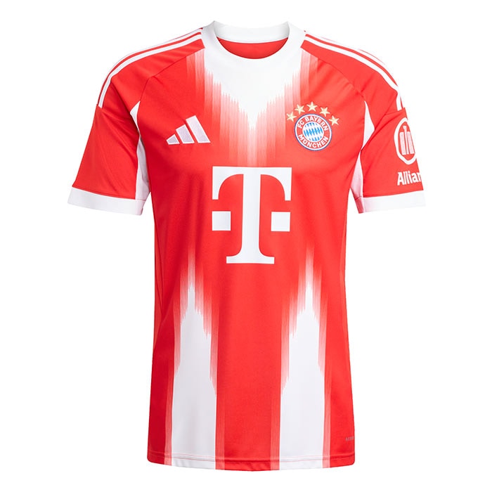アディダス FCバイエルン ミュンヘン 25/26 ホーム ユニフォーム adidas サッカー レプリカ ユニフォーム 半袖 シャツ クラブチーム 大人 メンズ (KSL17-JJ2137)