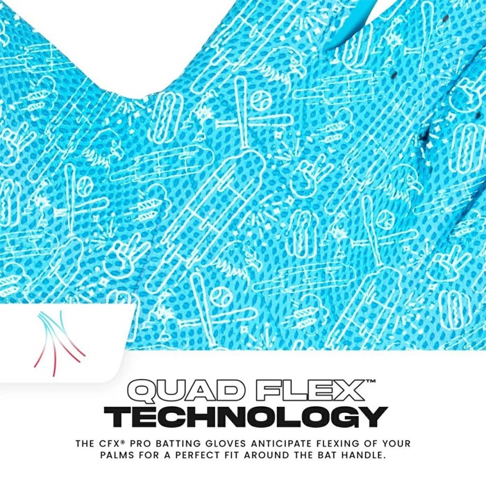 野球 Franklin バッティング手袋 CFX PRO JEWEL EVENT FOURTH OF JULY