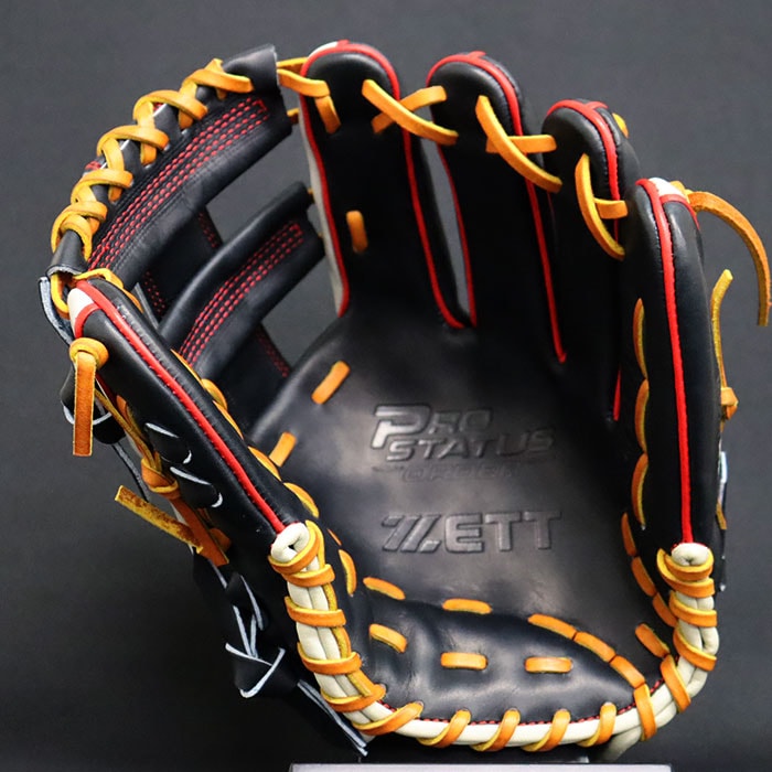 ZETT硬式 内野手用 オーダーグローブ 野球 ゼット 硬式グローブ プロステイタス オーダーグラブ 源田