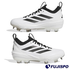 野球 アディダス 金具スパイク adidas 野球シューズ スパイク 紐タイプ Cloud White / Core Black / Core Black (JH6738)